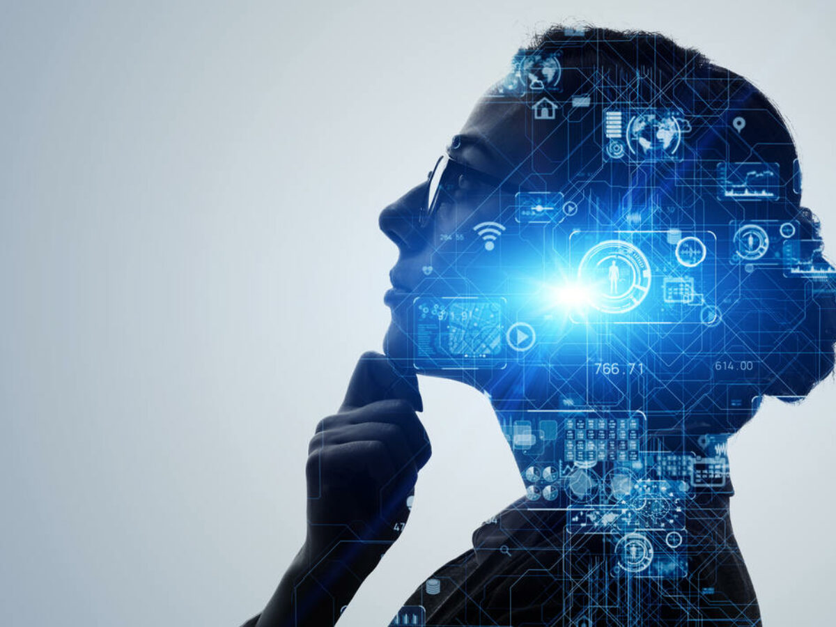 A imagem transmite tecnologia