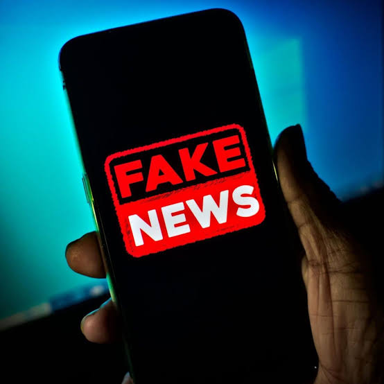 A imagem transmite não a fake news
